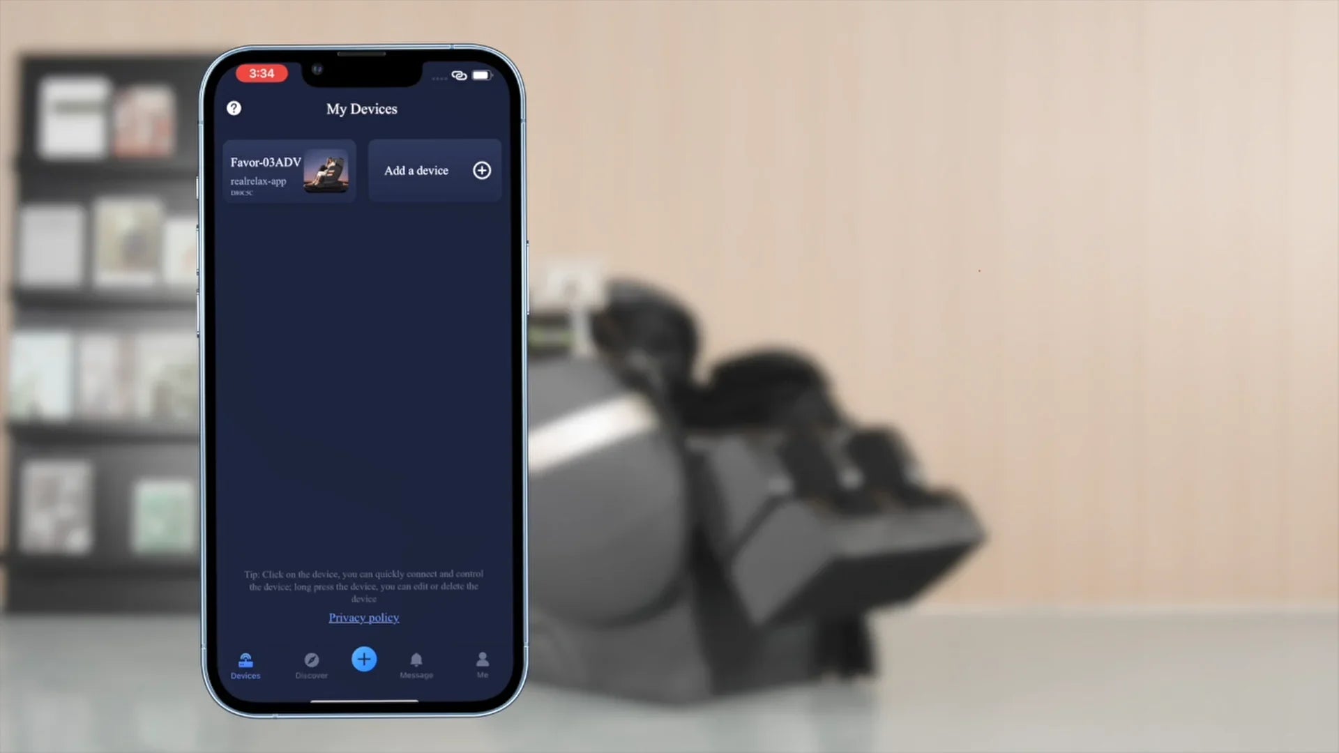 App Control Tutorial for Real Relax Favor-03 ADV Massage Chair
