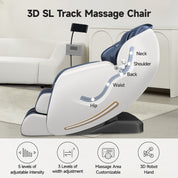 Favor-06 3D Massage Chair Blue