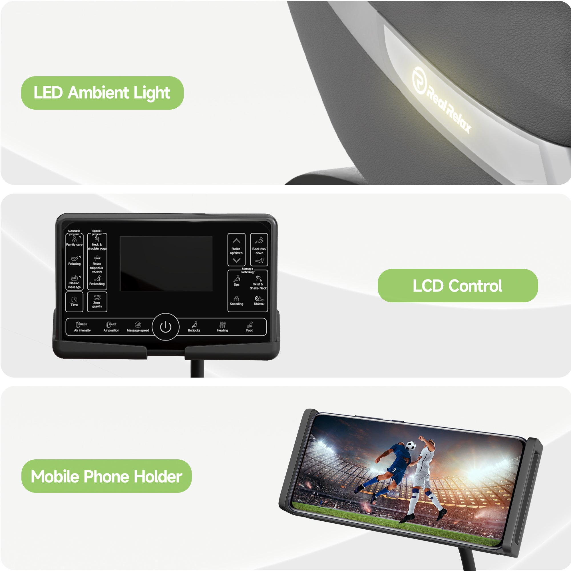 FS-01 Massage Chair Brown