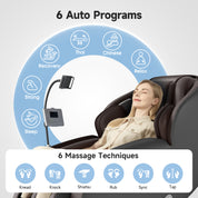 Favor-06 3D Massage Chair Brown