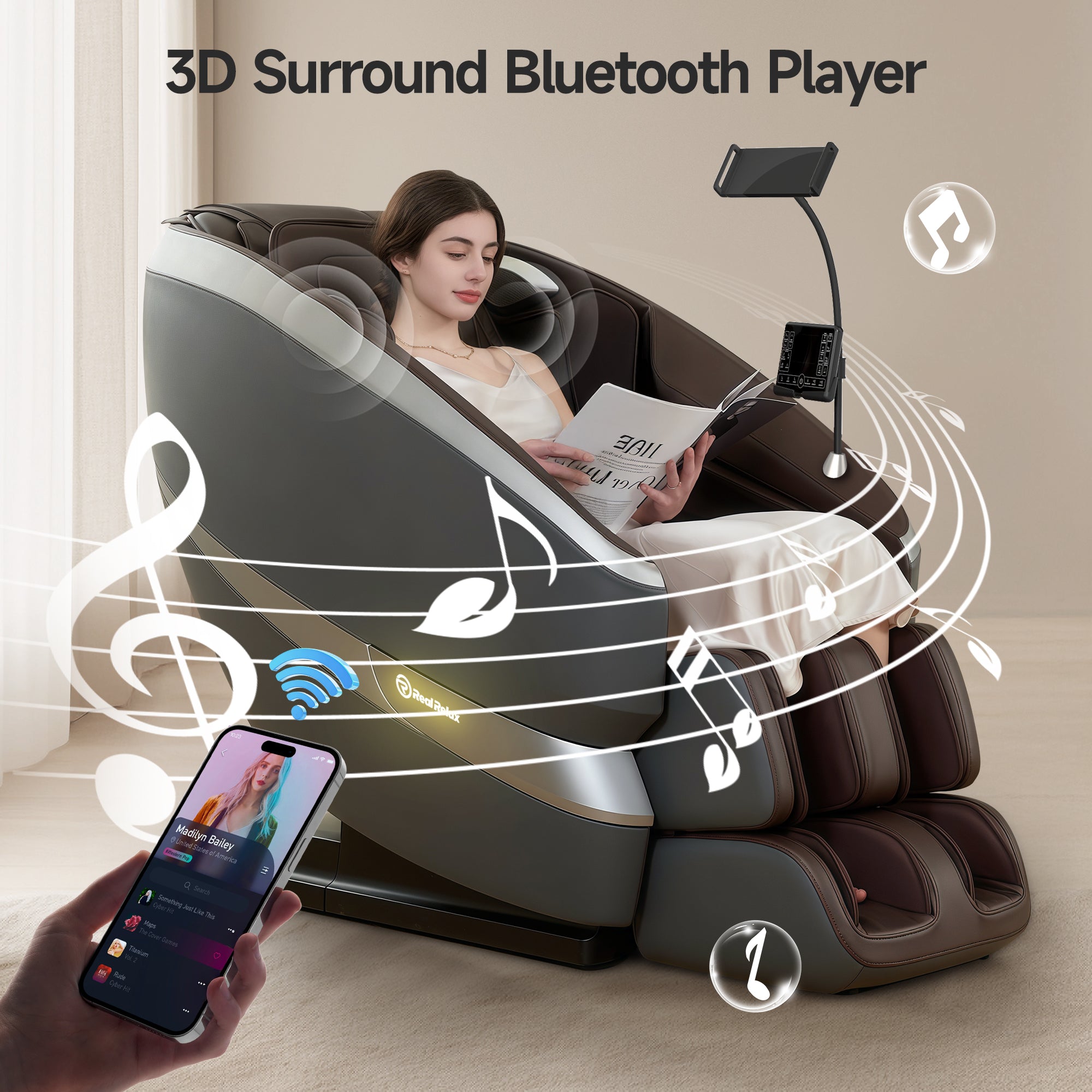 FS-01 Massage Chair Brown