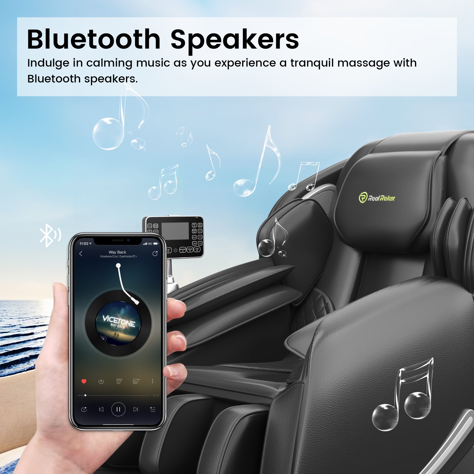 Favor-06 3D Massage Chair Black