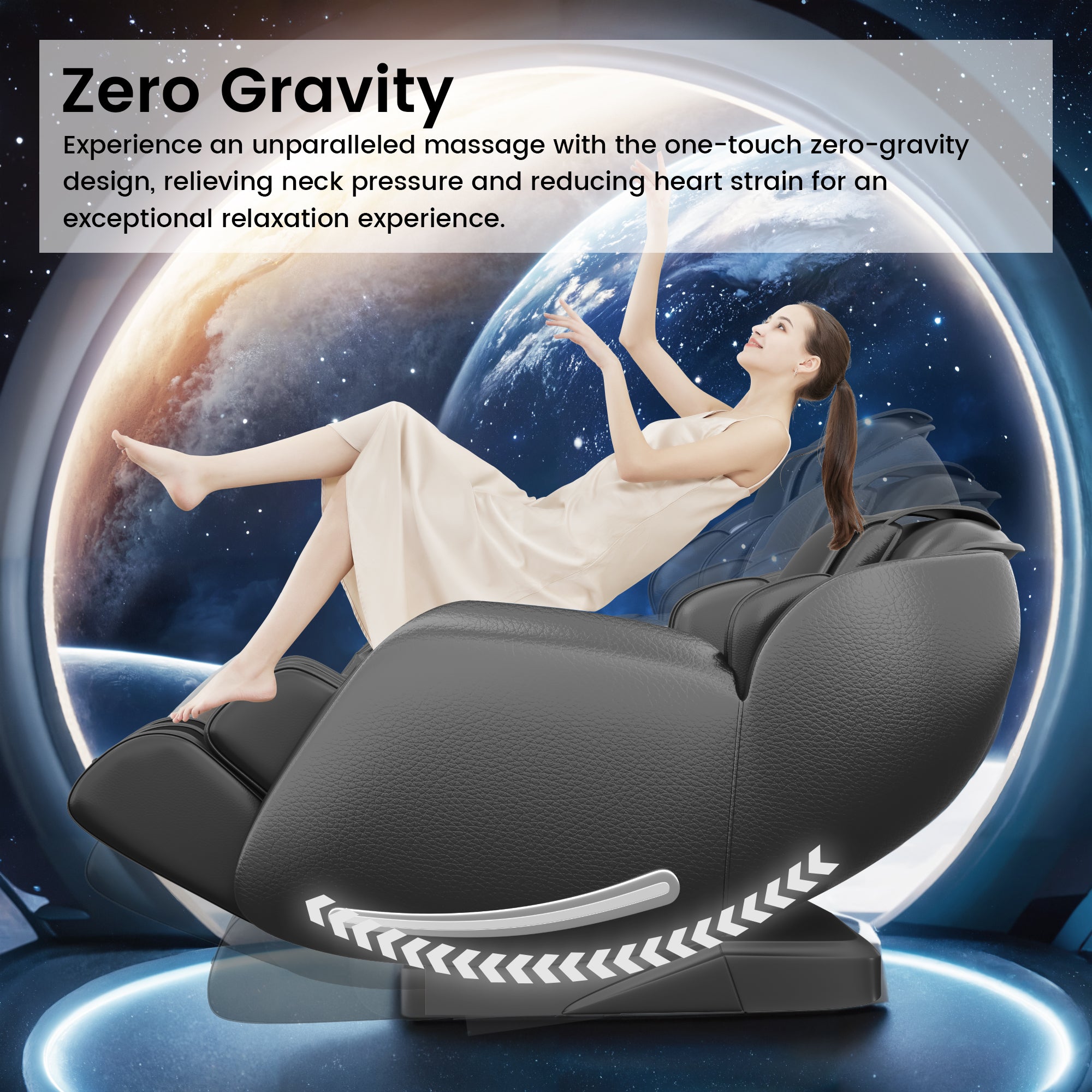 Favor-06 3D Massage Chair Black