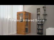 Earth Compact 1 Person Low EMF Far Infrared Sauna