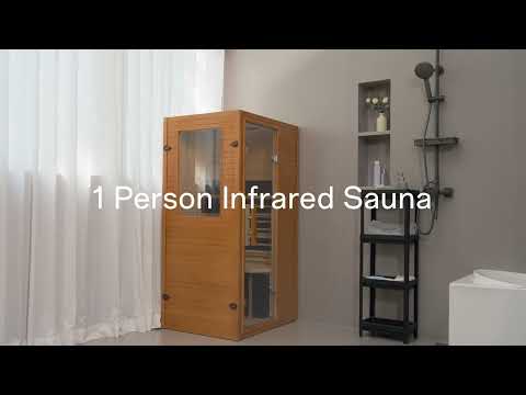 Earth Compact 1 Person Low EMF Far Infrared Sauna