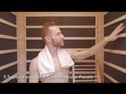 Earth 1-2 Person Low EMF Far Infrared Sauna