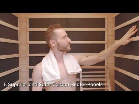 Earth 1-2 Person Low EMF Far Infrared Sauna