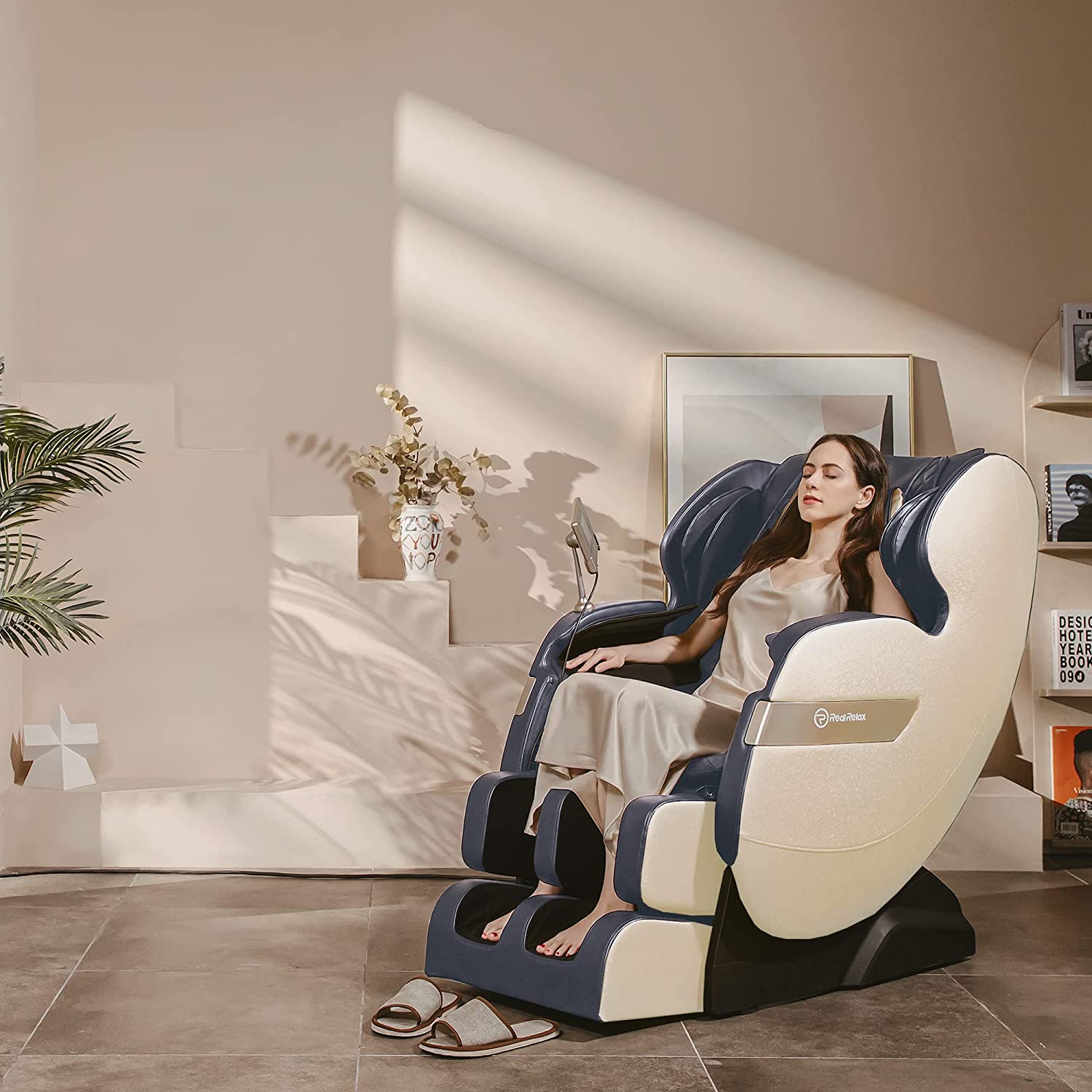 Favor-03 ADV 2D Massage Chair Blue