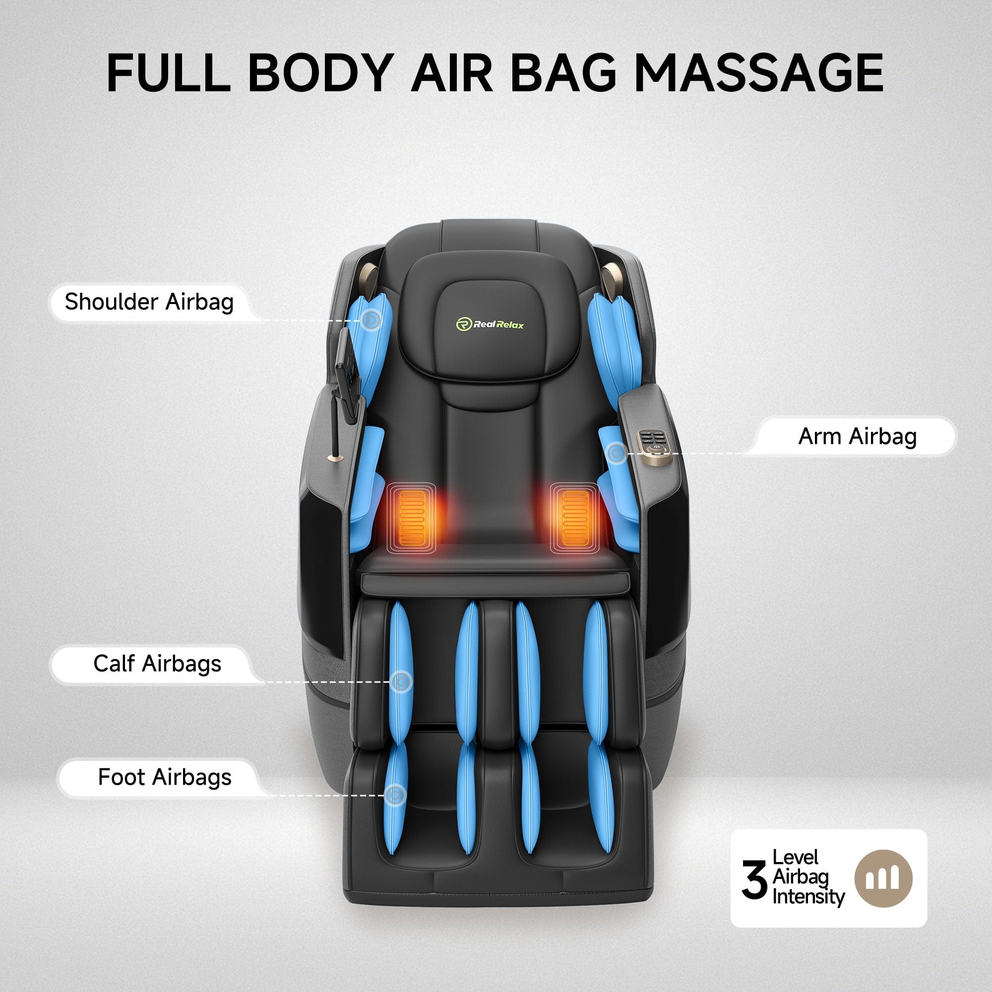Favor-27 3D Massage Chair Black