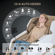 Favor-27 3D Massage Chair Khaki