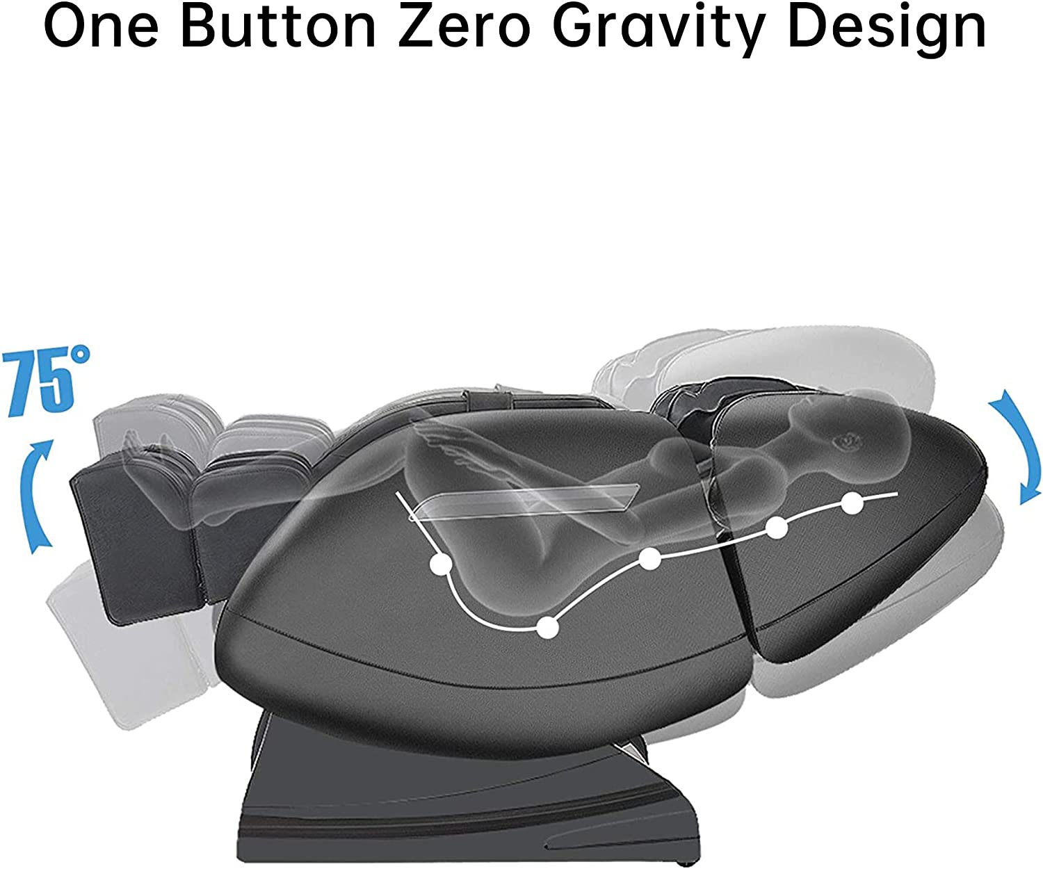 MM350 2D Massage Chair Black